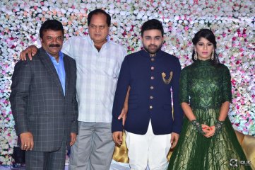 Celebs at Talasani Srinivas Yadav Daughter Wedding Reception